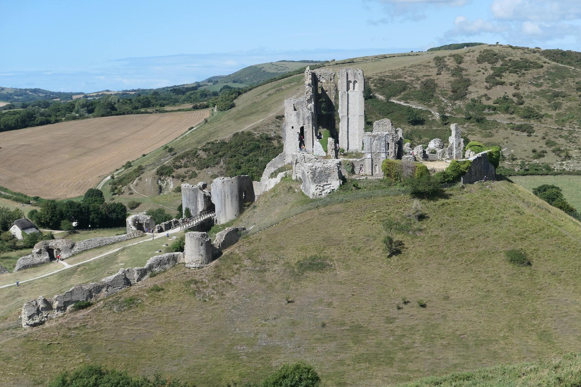 Walk the Jurassic Coast - Corfe Castle