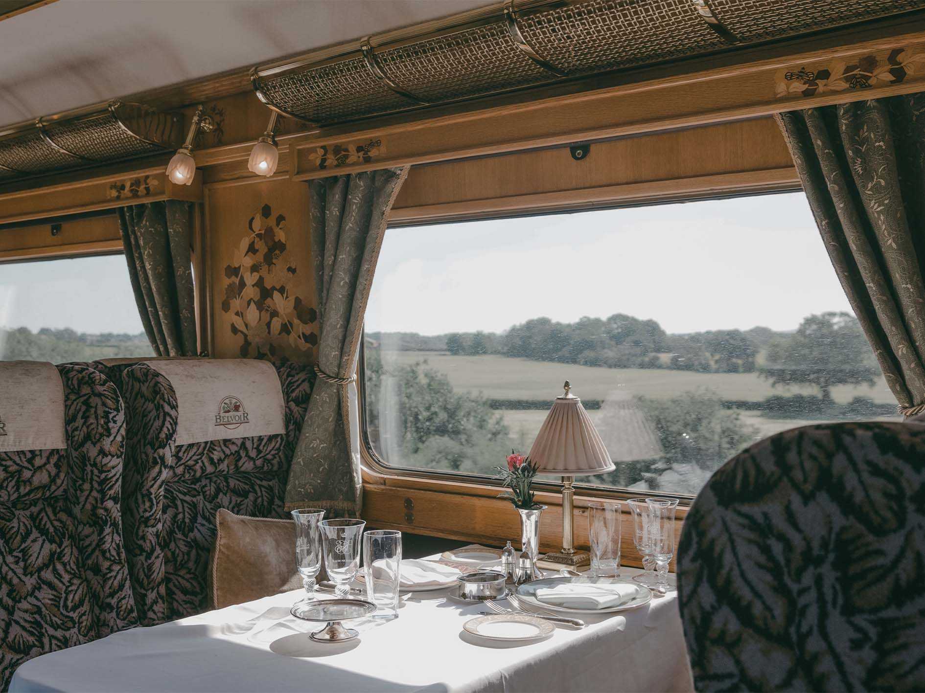 Champagne, Caviar and Countryside Views: Britain's 'Poshest' Train Returns for Christmas