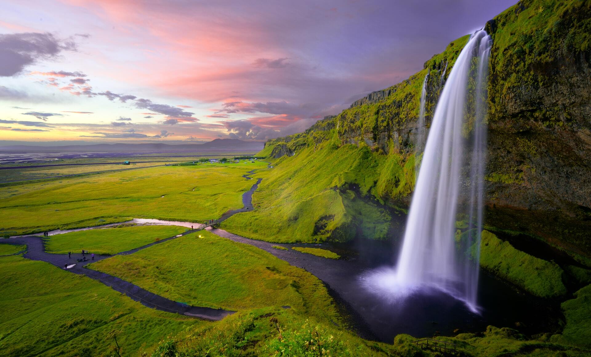 5 Day Northern Lights Tour, Iceland - Waterfall