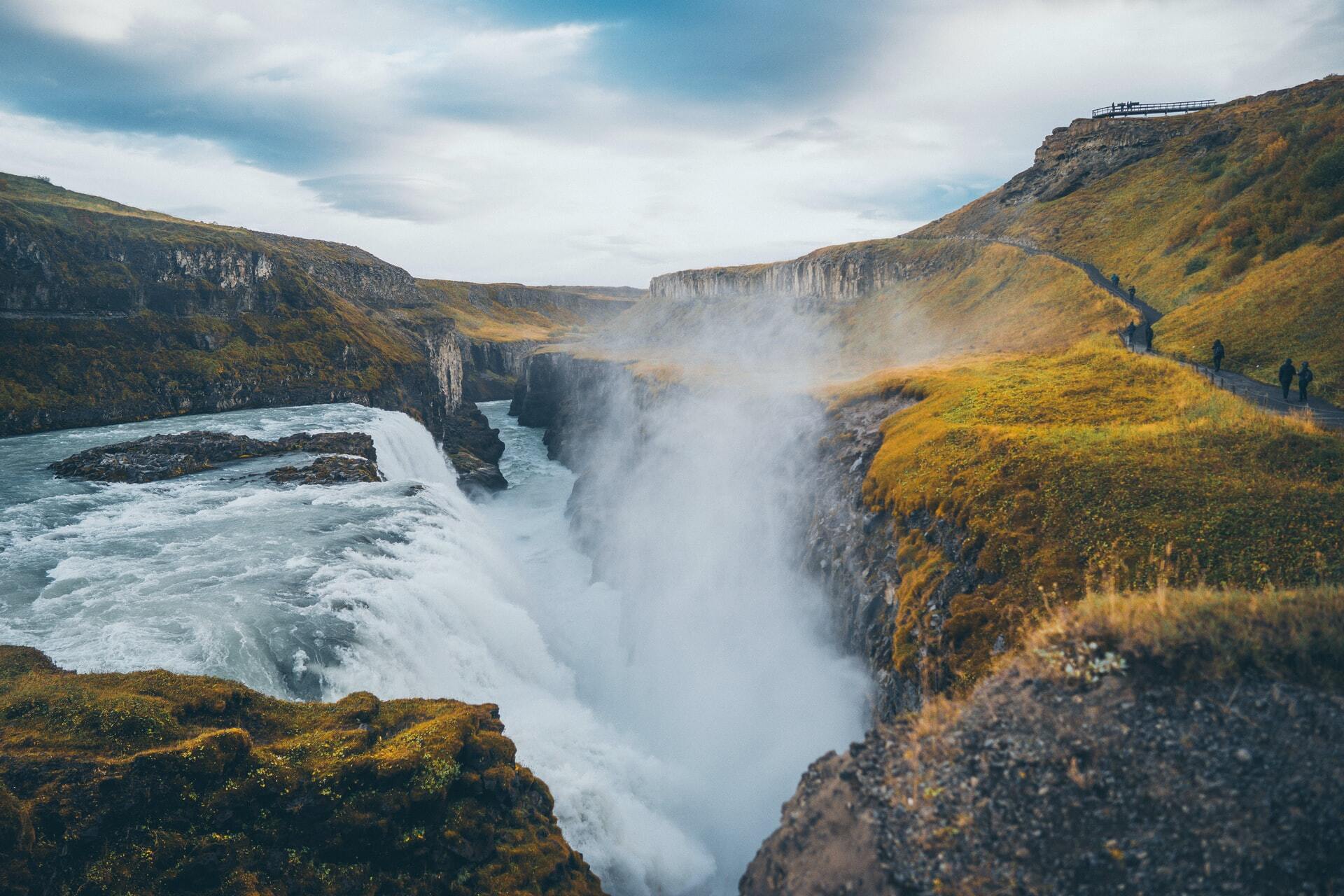 5 Day Northern Lights Tour, Iceland-Gulfoss